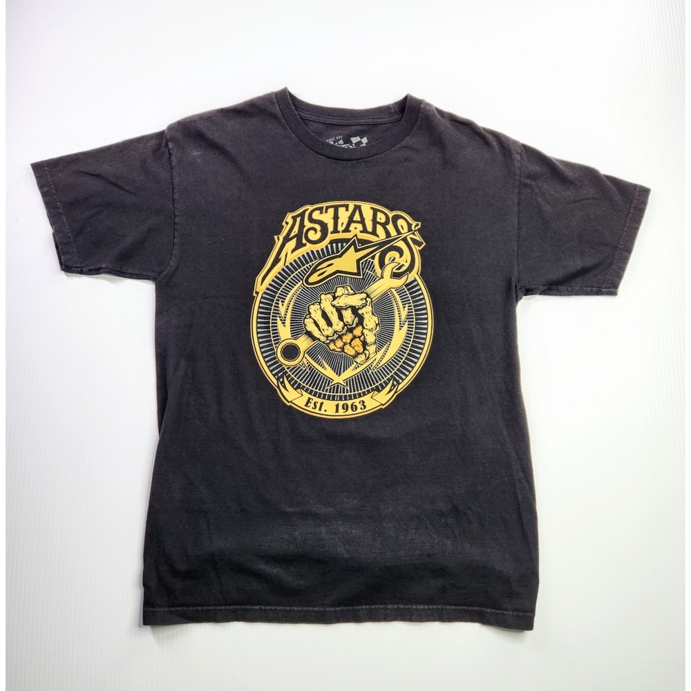 Astars graphic print tee-shirt unisex Medium